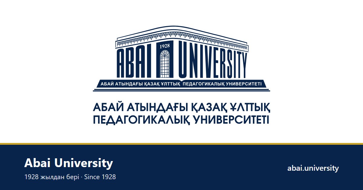Curricula of educational programs | Abai University